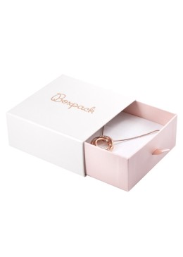 White cardboard box for pendants and earrings, 90x87x40 mm SG-3-B-RS