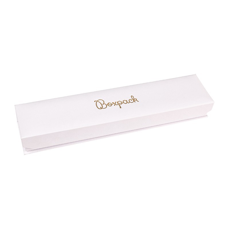 White cardboard box for bracelet 227x52x30 mm MC-5-B
