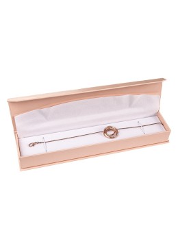 Cardboard box with magnet for rose quartz bracelet 227X52X30 mm MC-5-RC