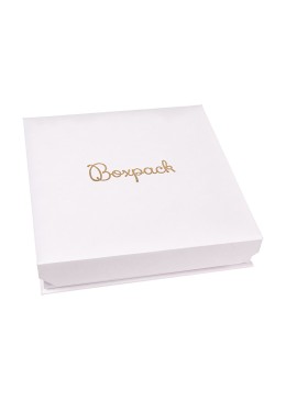 White cardboard box for necklace or set 165x167x38 mm MC-6-B