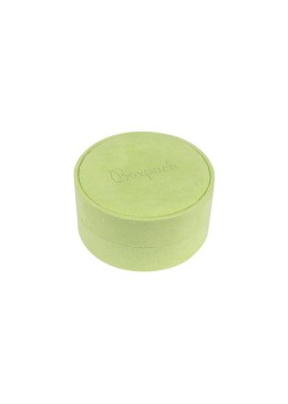 Green multipurpose round box for jewelry and costume jewelry 80øx40 mm PR-2-VE