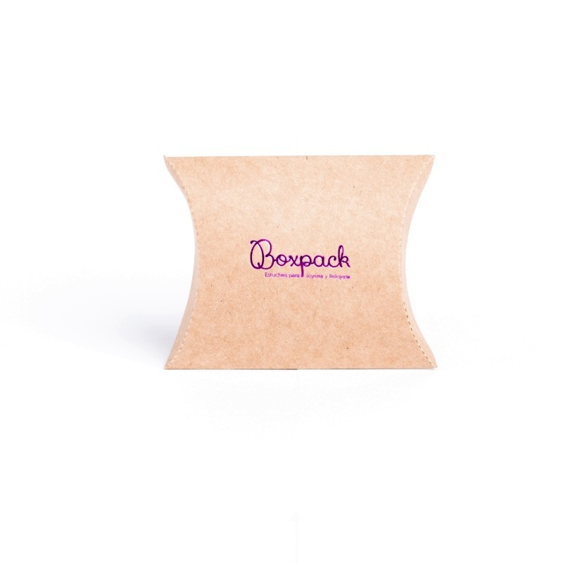 Self-assembling multipurpose kraft box for jewelry and costume jewelry 60x70x22 mm AR-2-K