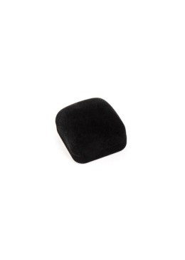 Black flocked earring case 54x59x35 mm. V-2-P