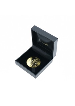 Coin case 40 mm diameter 75x75x32mm black EM-40