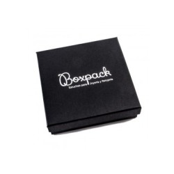 Caja para Collar o Conjunto Negra Packaging de Joyería Personalizable EP-17-N