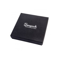 Caja para Collar o Conjunto Negra Packaging de Joyería Personalizable EP-18-N