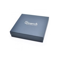 Caja para Collar o Conjunto Azul Packaging de Joyería Personalizable EP-18-A