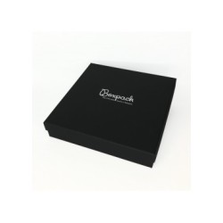 Caja para Collar Negra Packaging de Joyería Personalizable EP-19-N