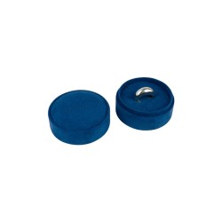 Boîte ronde multifonctionnelle bleue pour bijoux et bijoux fantaisie 60øx40 mm PR-1-A
